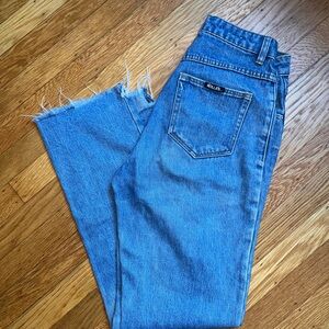 ROLLA'S Classic Blue Straight Leg Jeans